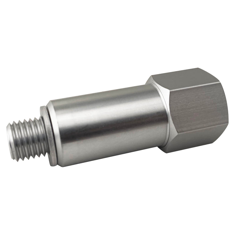 Coolant Temperature Sensor Water LS Engine Swap Adaptert Extended Length M12-1.5 Male to 3/8 NPT Female Fitting LSX LS1 LS3 LS2 LM4 LM7 L76 LQ4 LQ9 LR4 LS6 L92 L99 L33 LR4 LH6 M12x1.5-3/8 NPT Extended Length temp sensor AL