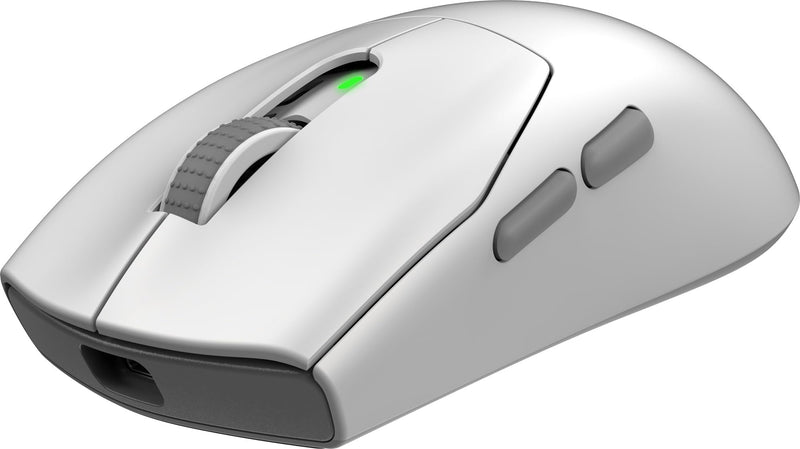 msi Forge GM340 W White Gaming Mouse, 12800 DPI, 50M+ Clicks Micro Switch, Optical Sensor, Ergonomic Ambitextrous Hand Design, RGB Light
