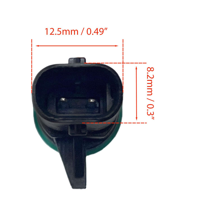 Intake Air Temperature IAT Sensor 5149182AB 5149182AA Compatible with Avenger Challenger Charger Durango Grand Caravan Journey Cherokee Grand Cherokee Wrangler 1500 C/V ProMaster 1500 2500 3500