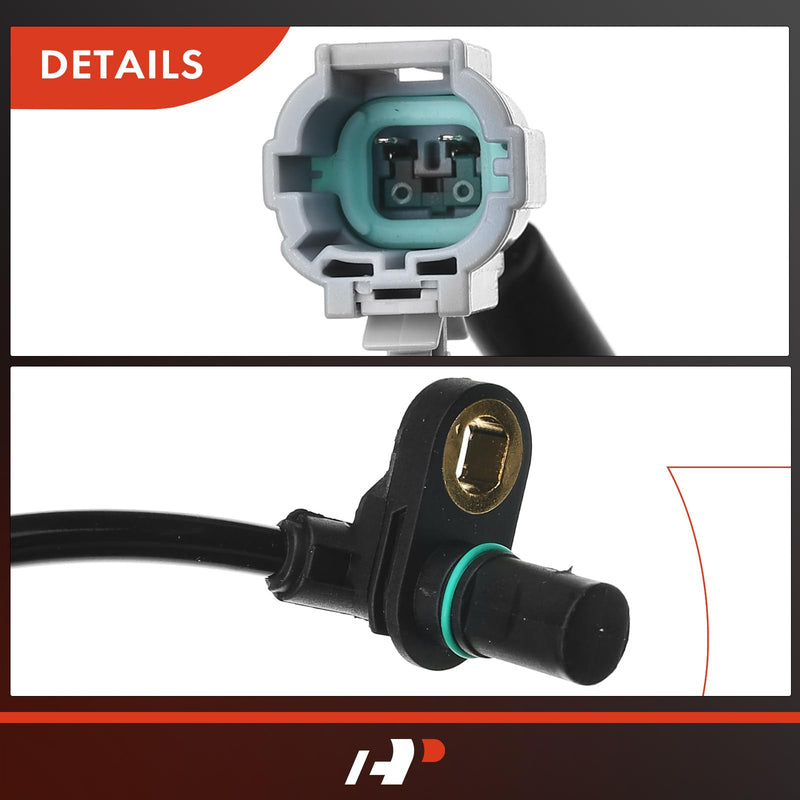  [AUSTRALIA] - A-Premium ABS Wheel Speed Sensor Compatible with Nissan & Infiniti Models - Titan 2008-2011, Armada 2008-2012, QX56 2008-2010 - Front Driver and Passenger Side, 2-PC Set, Replace# D7910-ZR00B