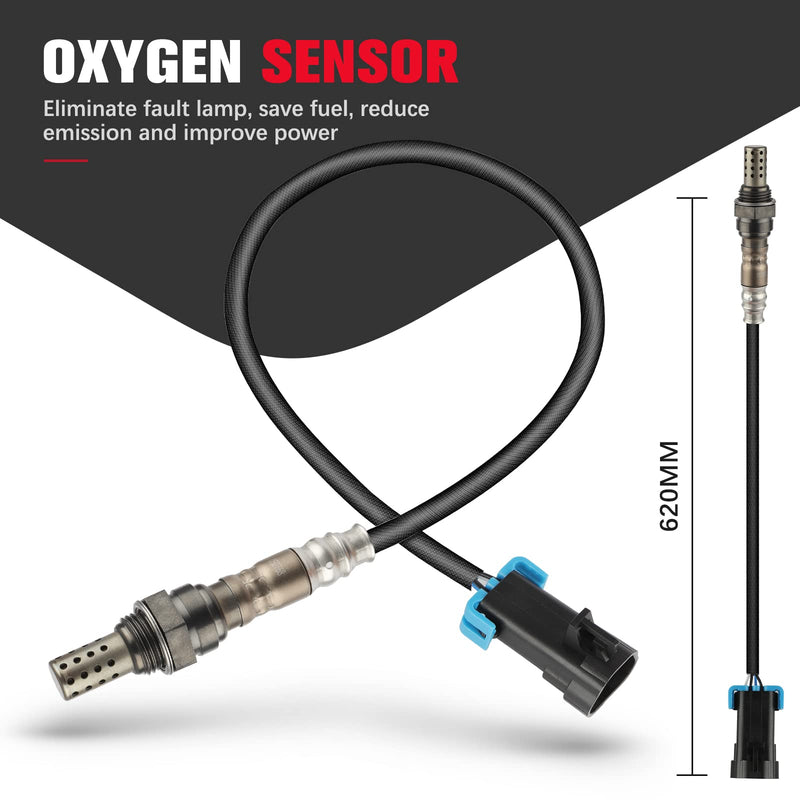 O2 Sensor Oxygen Sensor Upstream Downstream Compatible with 234-4673 for Buick Lacrosse 2010-2016 for Buick Regal 2011-2017 for Buick Verano 2012-2017