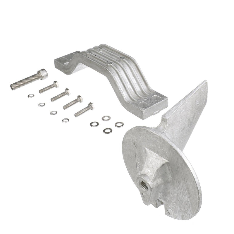 Quicksilver Aluminum Anode Kit for Yamaha 200-250hp Outboards - Replaces Yamaha 61A-45371-00-00, 6G5-45251-01,Martyr CMY200250KITA, Sierra 18-6132A