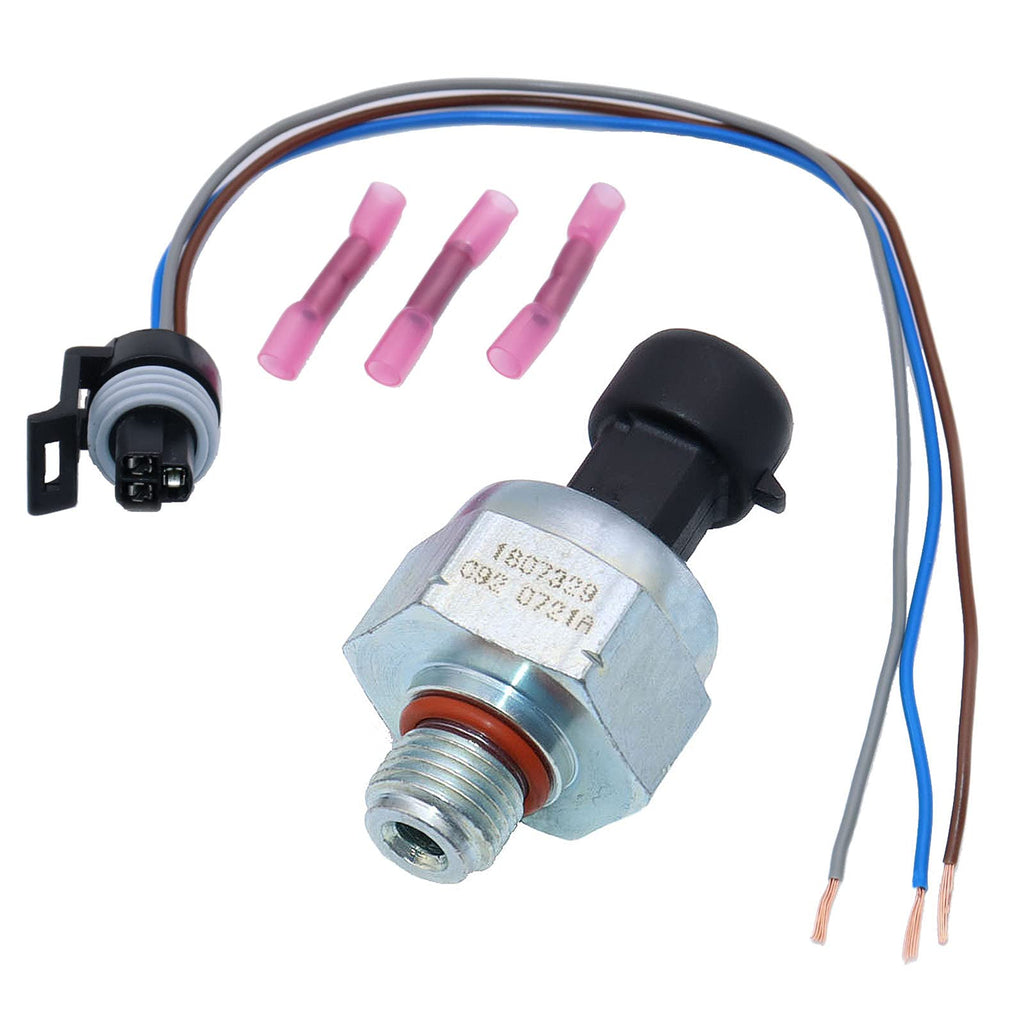 7.3 ICP Injection Control Pressure Sensor & Pigtail Kit Compatible with Ford Powerstroke 7.3L Diesel ICP102 1807329C92 F6TZ-9F838-A F4TZ9F838A F6TZ9F838A CM5227 112841