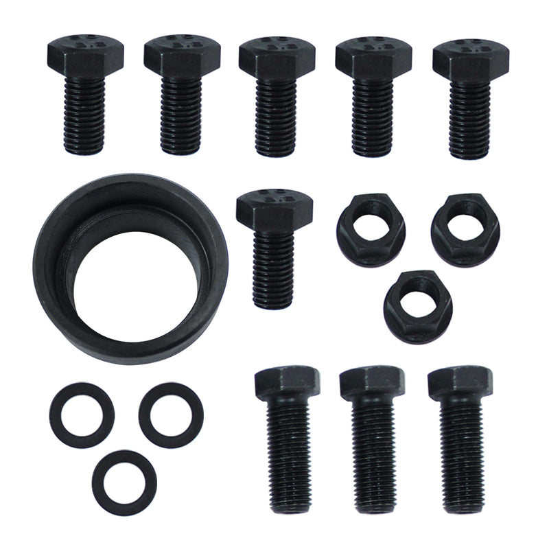GM Gen III LS V8 Torque Converter Adapter Sleeve & Bolts Kit For TH350/700R4