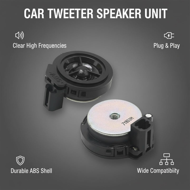 39120-SJC-A01 Tweeters Speaker Assembly, Replacement for Honda Civic 2006-2021/CR-V/Accord/Clarity/Crosstour/Insight/Ridgeline/HR-V &Acura ILX 2013-2022, Replaces 39120-T0A-A51 (2 Pack) 2 pack