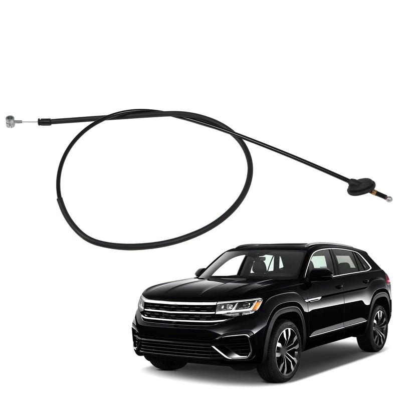 Hood Release Cable Compatible with Atlas 2020-2023 3CM-823-535 3CM823535 Front Hood Lock Latch Release Cable
