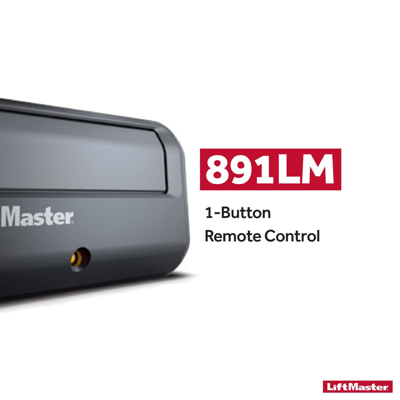  [AUSTRALIA] - LiftMaster 891LM Security+ 2.0 1-Button Gate Operator Remote Control with Visor Clip - Pack of 2