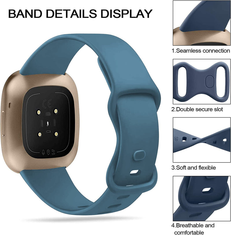 Lamshaw Compatible for Gard Pro Ultra 3 Bands, New Soft Silicone Sport Replacement Straps Compatible for Gard Pro Ultra 3, ULTRA 2+, HEALTH 3 48mm, 41mm, HEALTH 2+, 2 Smart Watch 3 Pack-1 22mm size band