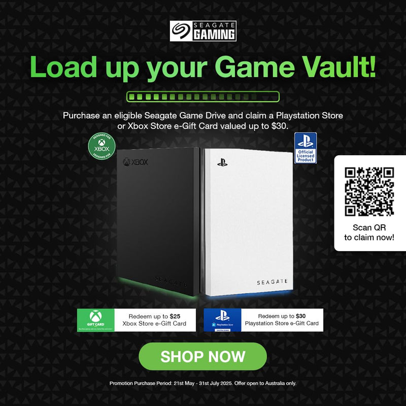 Seagate Game Drive for PlayStation® Consoles 2 TB External Hard Drive - USB 3.2 Gen 1, Officially-Licensed (STLV2000101) Gaming 2TB
