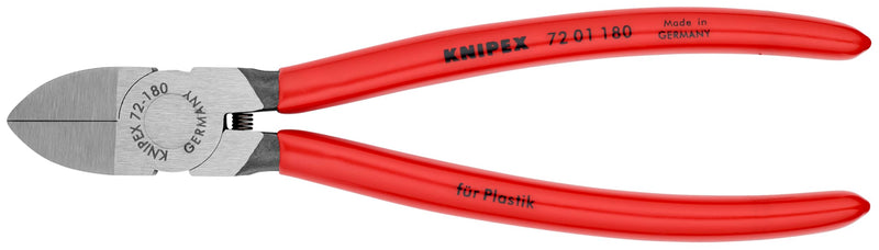 KNIPEX Tools - 2 Piece Flush Cutter Set in a Pouch (72 01 140 and 72 01 180) (9K008090US)