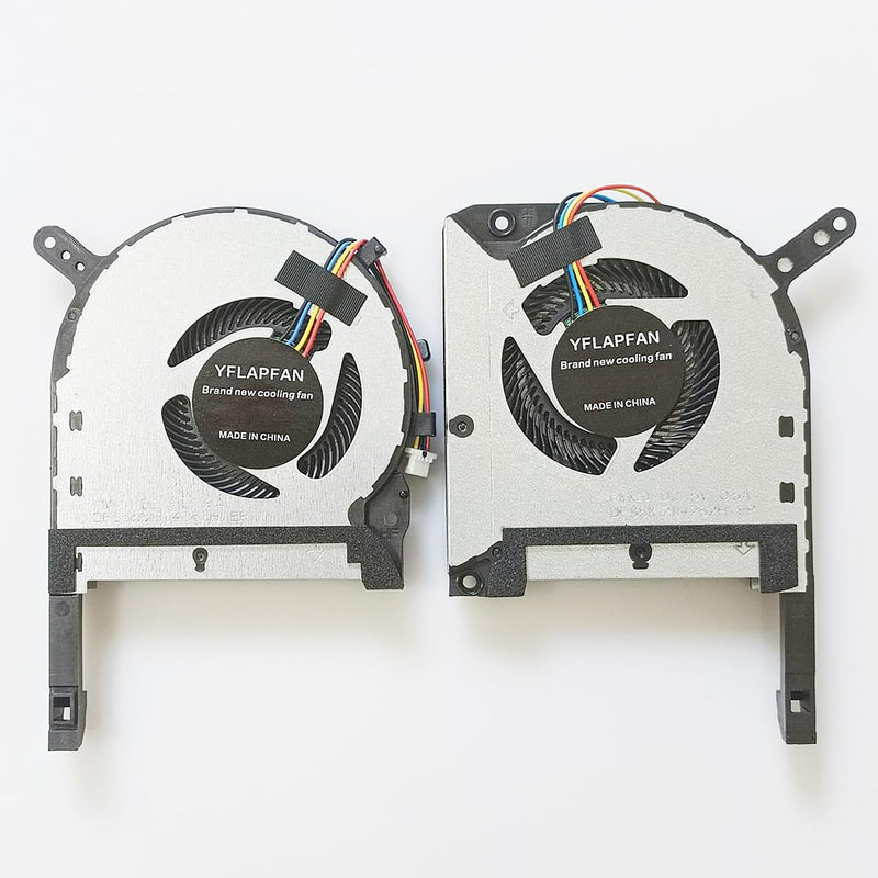 New CPU GPU Cooling Fans for Asus TUF Gaming FA506IV FX506LI Series | FA506IH FA506IU TUF506IV TUF506IU FX506LU FX506LH Laptop, 1 Pair 1 Pair Fan