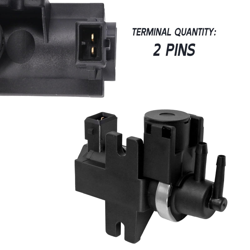 Turbo Wastegate Solenoid Vacuum Valve Replacement for Ford F-250 F-350 2011 2012 2013 2014 2015 2016 - Super Duty 6.7L V8 Diesel Replace BC3Z-9E882-A BC3Z9E882A