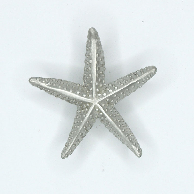 Costello Coastal - Starfish Cabinet Knob (Medium) | Pewter Hardware Collection | Kitchen, Bedroom, Living Room, Bathroom Cabinet and Drawer Knobs 1 Medium