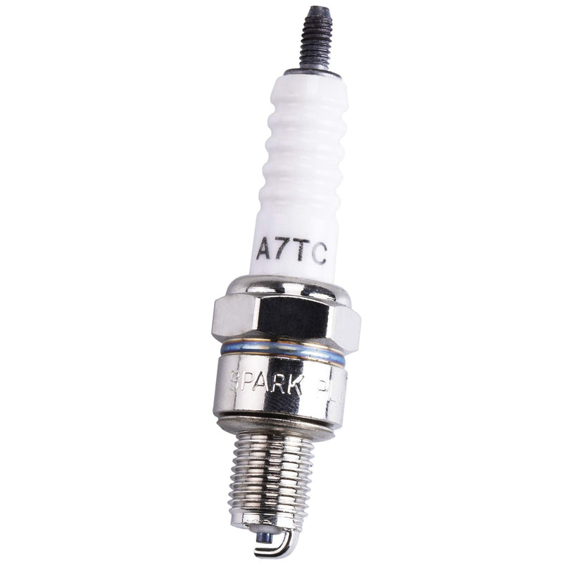Ignition Coil 5-PIN CDI Box Solenoid 4-PIN Relay Voltage Regulator Spark Plug Kit for 50cc 70cc 90cc 110cc 125cc ATV Chinese Go Kart Dirt Bike Pit Bike TaoTao Moped Scooter