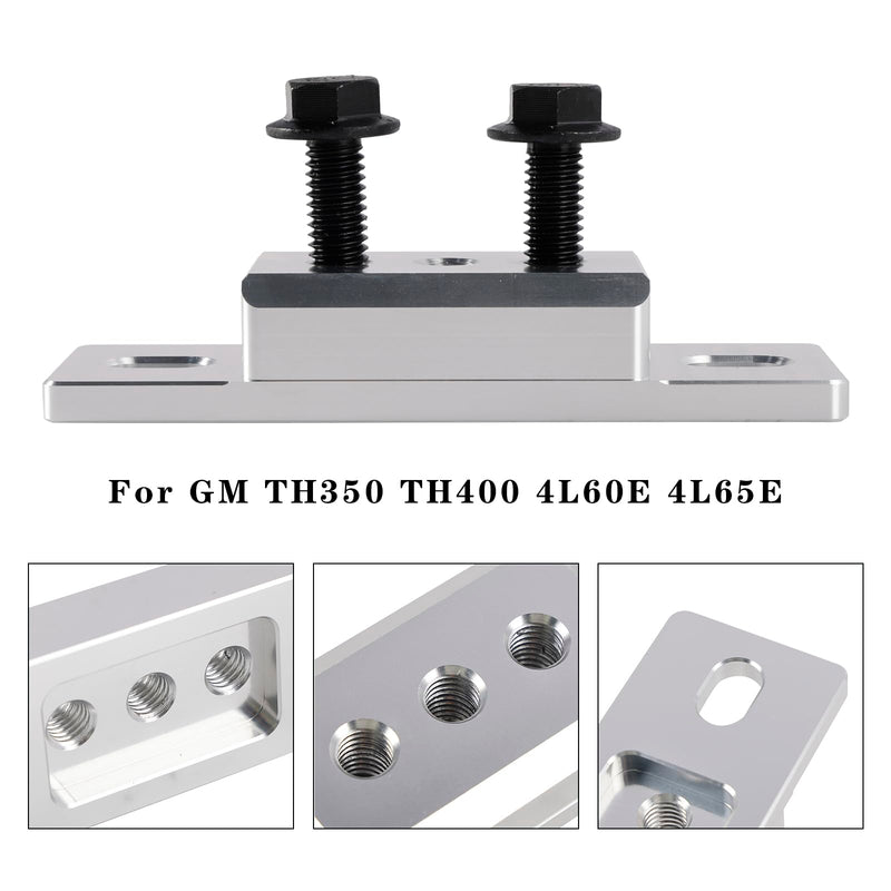Bruce & Shark Aluminum Transmission Mount 551404 Fit for GM TH350 TH400 700R4 T56, 4L60E 4L65E 4L70E 4L80E 4L85E, 6L80E 6L90E, TR6060 2004R Powerglide Muncie 4 Speed