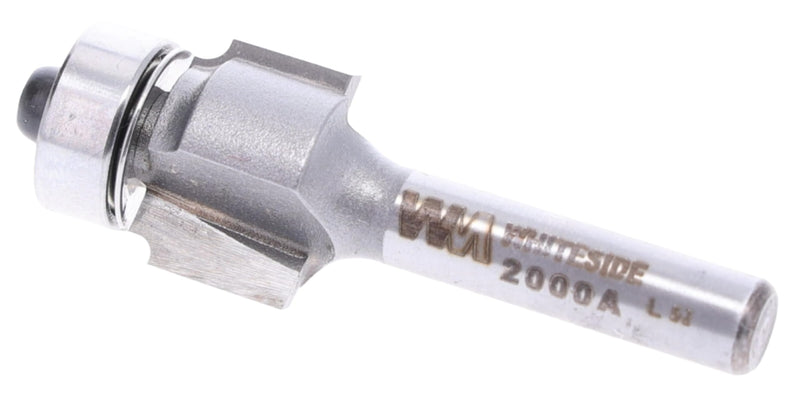 Whiteside 2000A Roundover Router Bit: 1/16 Inch Radius, 5/8 Inch Large Diameter, 1/4 Inch Shank, 1/2 Inch Cutting Length