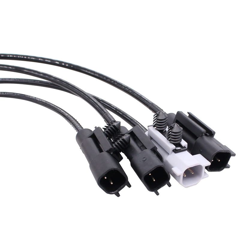 NewYall ABS Wheel Speed Sensor Set for Chrysler 300 for Dodge Challenger Charger 2011-2022 Front Rear Left Driver and Right Passenger Side