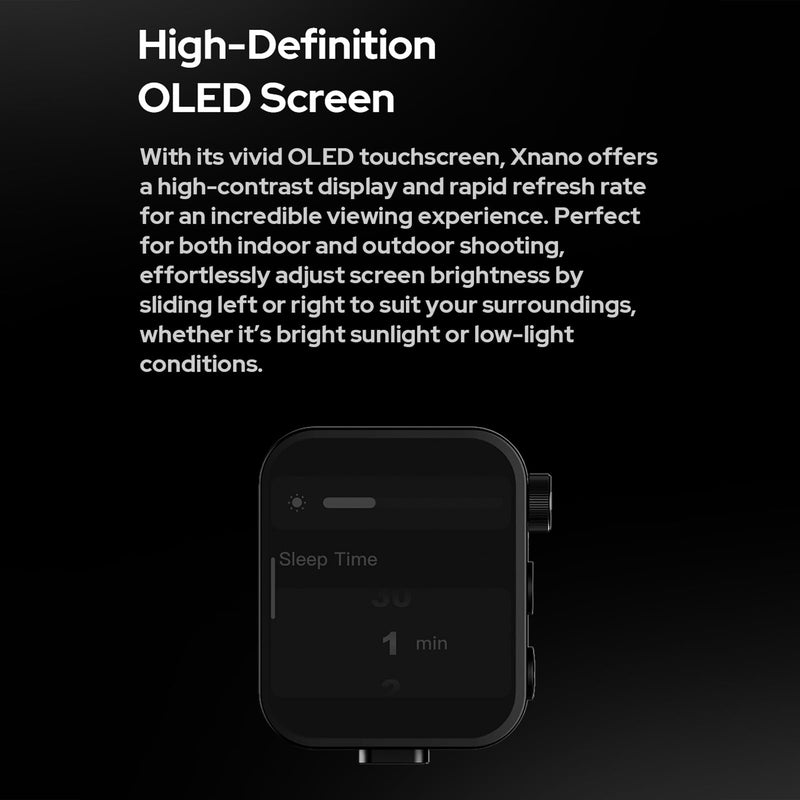 GODOX X3S 2.4G Wireless Flash Trigger Transmitter TTL Autoflash with Large OLED Touchscreen Multiple Flash Modes with USB Port 32 Channels 16 Groups Compatible with Sony Cameras