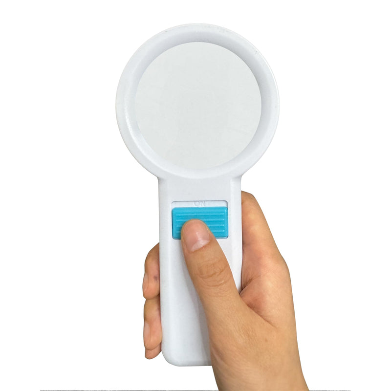Cordless Wood's Lamp Ringworm Detection Light-Skin Testing-Esthetician-Veterinaria-5x Magnifying Wood Lamp Black Light-16 LED-Battery Powered