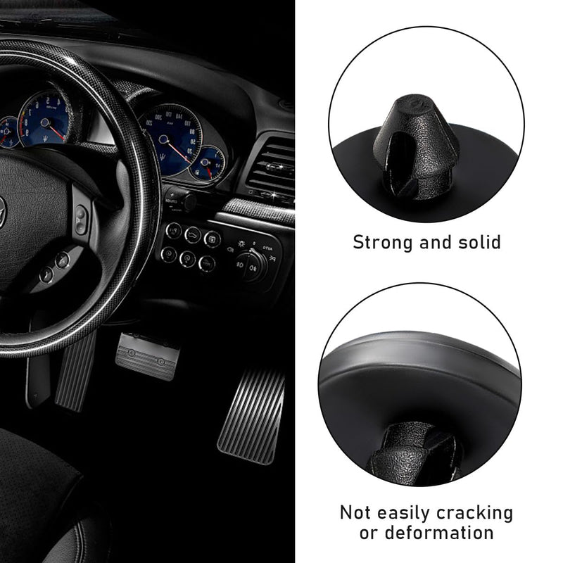 4 PCS Brake Switch Stopper, Car Brake Pedal Stop Pad Replacement Compatible with 90541-06036, Automotive Brake Light Switch Pad, Clutch Pedal Stopper Car Accessories 4 PCS