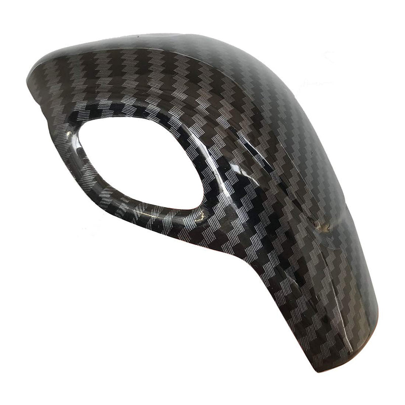 ruihe Car Gear Shift Knob Cover Carbon Fiber Color Sticker Trim Fit for Ford Focus Fiesta Fusion Escape C-Max Transit-150 Transit-250 Transit-350 Transit Connect
