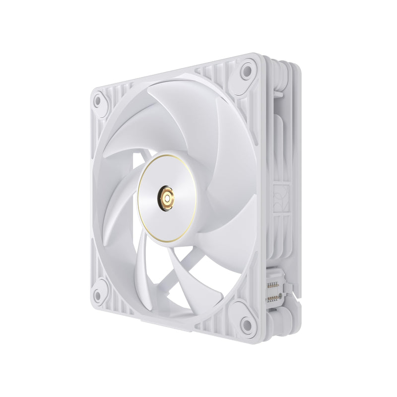 ASUS ProArt PF120 120mm PWM Fan White Edition, 3000RPM, High Airflow/Static Pressure, Daisy-Chain Design 1x 120mm|3000RPM|White