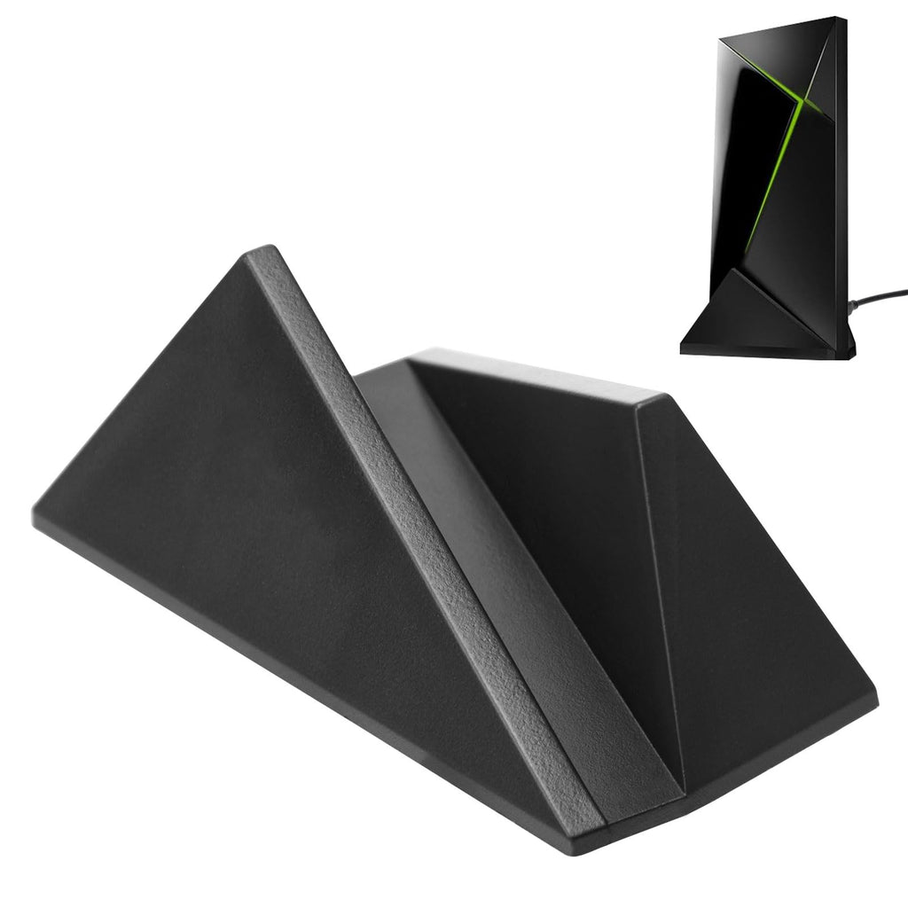 Vertical Stand Organizer Compatible with Nvidia Shield Android TV (2017/2019 Pro Models) / Durable Composite TV Mount