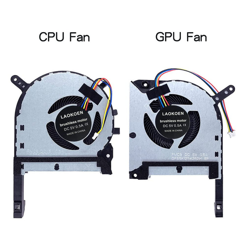 New Replacement Cooling Fans for ASUS TUF Gaming(2020) FX505D FX505DT FA506 FX506 FX506LU FX706 FX95DU FX506L FX505DD FX505 FX705G FX506Li FX705DU FX705DT FA506IV FA506IU FX706 FA706 Laptop Fan