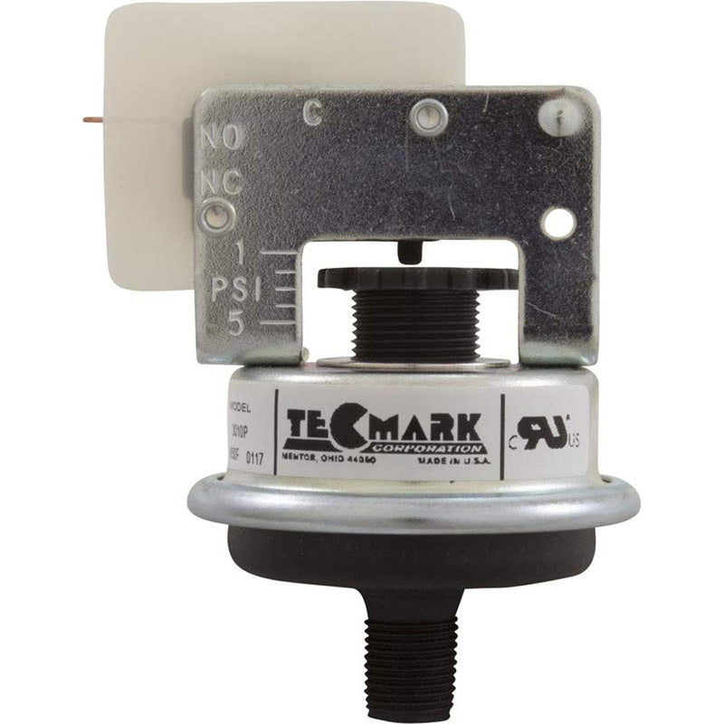 Pressure Switch 3010P, Tecmark, 25A, 1/8"mpt, SPNO, Plastic. The images on this listing are of the 3010P and not the 3029 pressure switch.