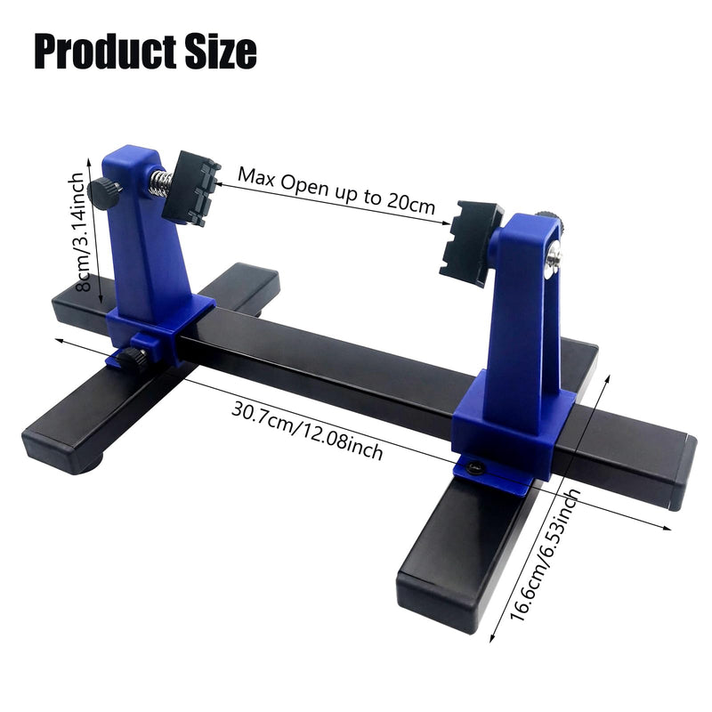 Adjustable Soldering Clamp, PCB Holder Frame and Clamping Kit for Circuit Board Soldering Motherboard Soldering Repair Tool 360 Degree Rotation