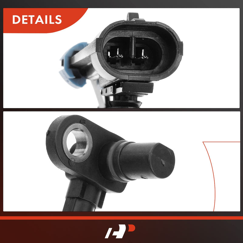 A-Premium ABS Wheel Speed Sensor Compatible with Hummer Models - H3 2006 2007 2008, Sport Utility - Front Driver and Passenger Side, (2-PC Set) Pack of 2