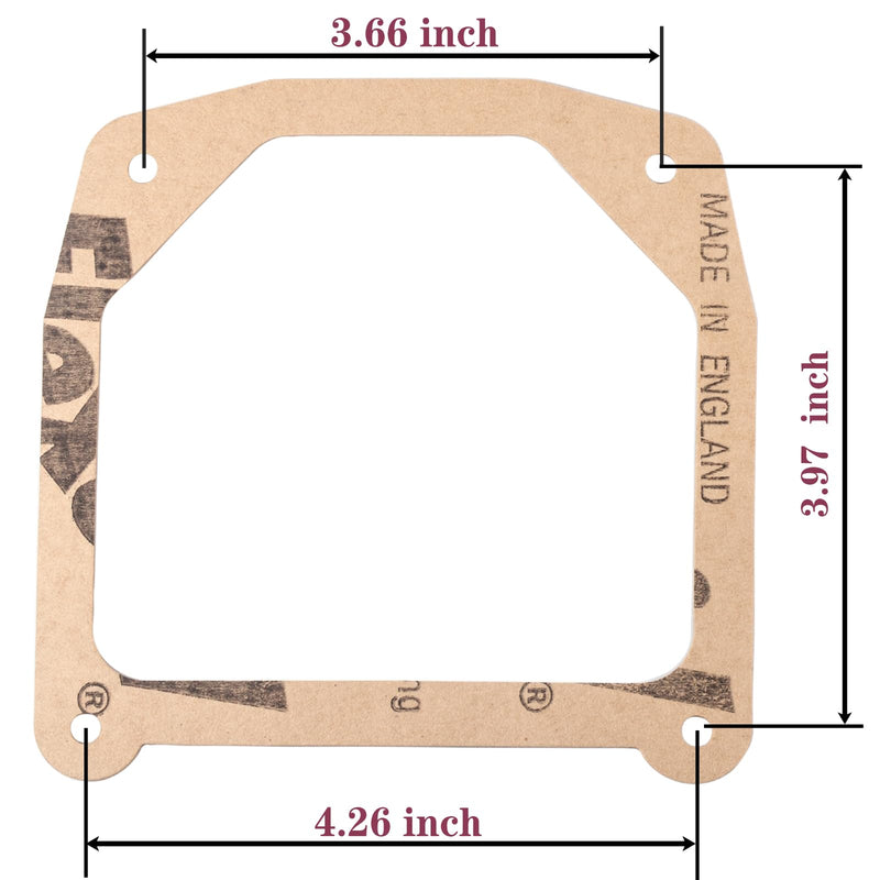 For Kohler 7000 Series Cover Gasket 7000 Model Engines Stamped Steel Covers Valve Cover Gasket SV710 SV715 SV720 KT715 KT725 KT730 KT735 KT740 KT745 ZT710 19 20 21 22 23 24 25 26 Hp 2 Pack YELLOW 2 PACK