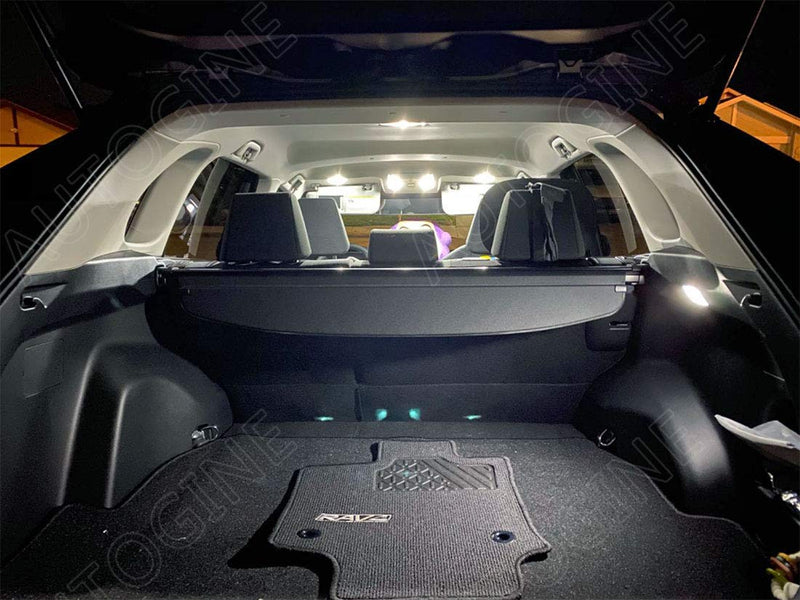 White LED Interior Lights Kit for Toyota RAV4 2016 2017 2018 2019 2020 2021 2022 Super Bright 6000K Interior LED Lights Bulbs Package + Install Tool