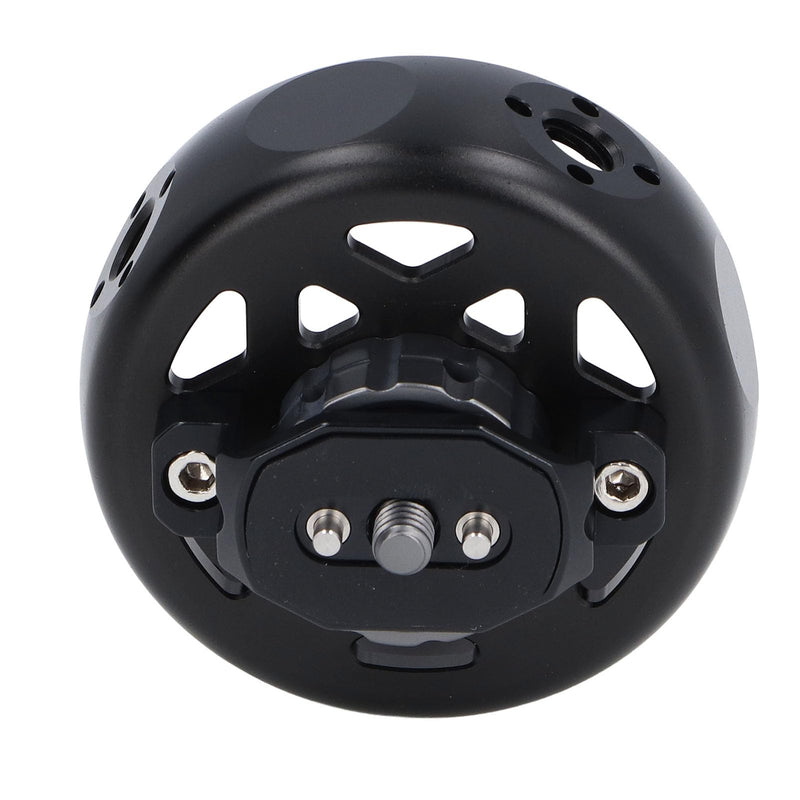 Generic Wheel Camera Grip Camera Round Side Hand Round Grip Aluminum Alloy Non Slip for Mirrorless Cameras with 4 3 8 Screw Holes Compact Lightweight Easy to Use
