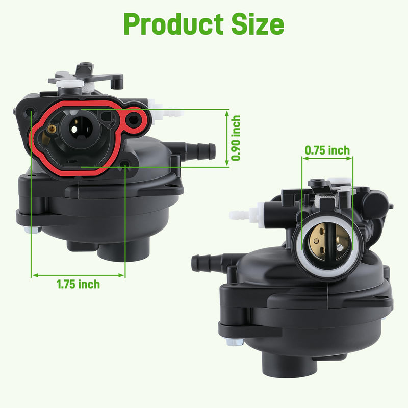 799583 Carburetor for 300E 450E 500E 550E 09P602 08P502 9P602 125cc 140cc Series Engine, Replace# 595656 590556 591160 591979 593261