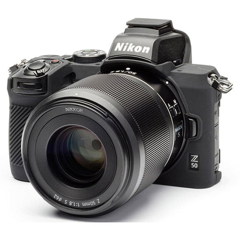easyCover Silicone Protection Cover for Nikon Z50 Camera, Black