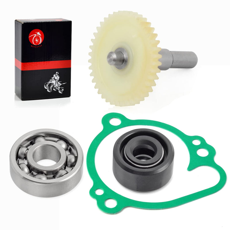 Water Pump Rebuild Kit IMPELLER SHAFT Gaskets Seal For KAWASAKI KX80 1998-2000 KX85 2001-2006 KX100 2009-2016 13234-1103