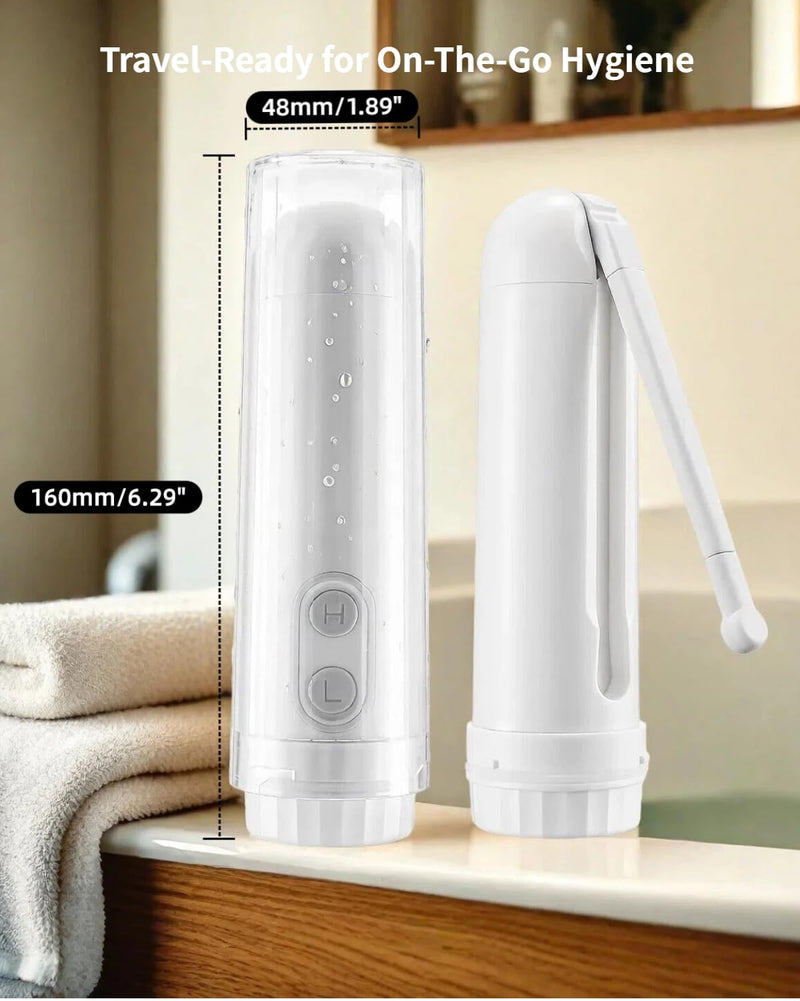 Portable Bidet for Travel Bidet Sprayer 2 Pressure Options, Waterproof, 180° Adjustable Nozzle Handheld Bidet for Postpartum Care Women Men Baby Cleaning