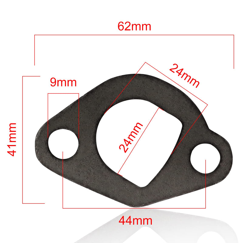FLYPIG 2pcs Muffler Exhaust Gasket Fits for Honda GX110 GX120 GX160 GX200 5.5HP 6.5HP Engines 2