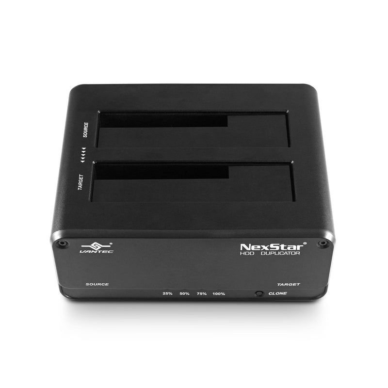 NexStar JX, USB 3.2 Gen1, Dual Bay Dock for SATA III Drive with Clone Function, USB 3.2 Gen1 (NST-D258S3-BK),Black