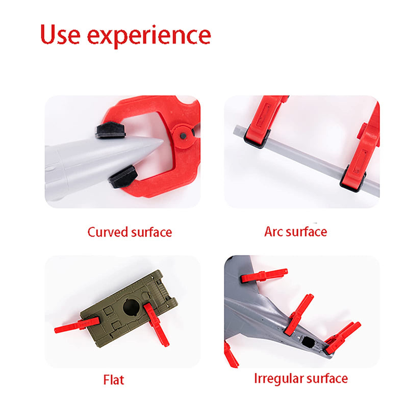 2/4/20 PCS Seamless Auxiliary Clamp Model Tool for Hobby Model DIY 20pcs