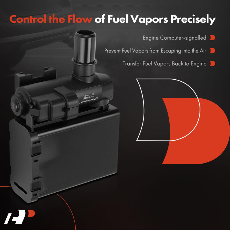 A-Premium Vapor Canister Vent Solenoid Valve Compatible with Chevrolet Silverado 1500/2500/3500, Tahoe, Suburban, Avalanche & GMC Sierra 1500/2500 HD, Yukon XL 1500/2500 & Cadillac Escalade ESV EXT