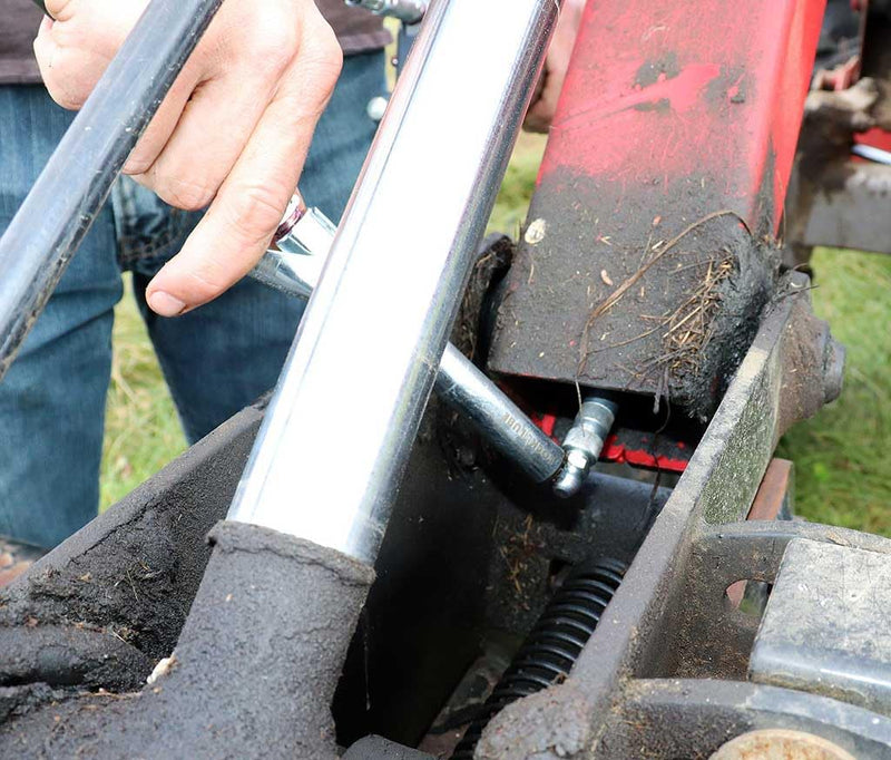 LockNLube Simple 90˚ Grease Coupler Adapter