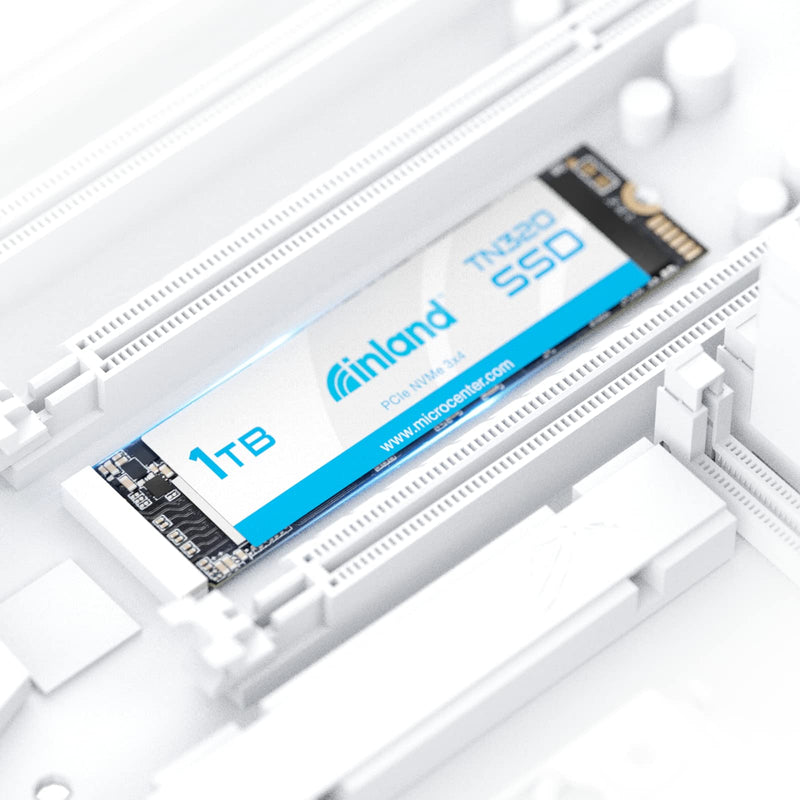 INLAND TN320 1TB NVMe M.2 PCIe Gen3x4 2280 Internal Solid State Drive SSD - Up to 2000 MB/s, 3D NAND, Storage and Memory for Laptop & PC Desktop 1 TB
