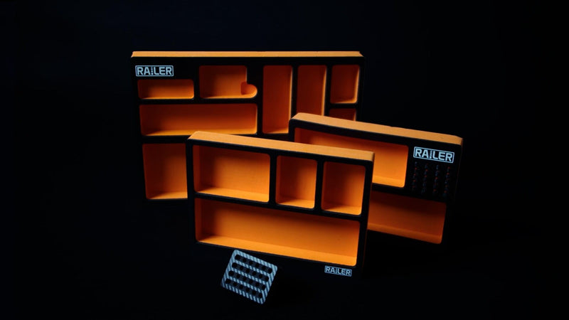 EVA Foam Tool Tray Drawer Storage Organizer Set Socket Bit Holder Case Large Orange