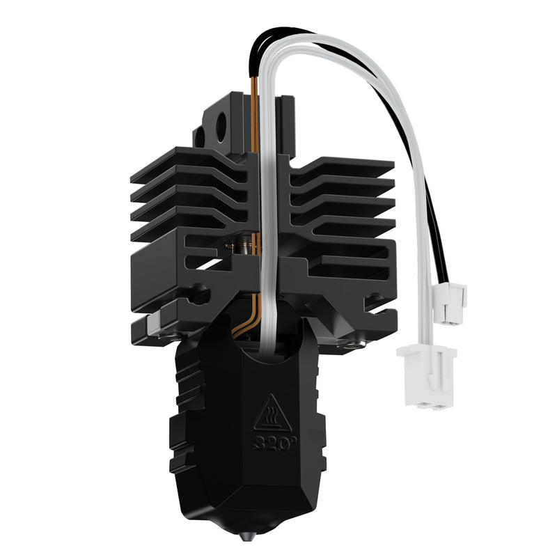 Phaetus Upgrade Conch Hotend/Conch Hotend Plus EndCoat Nozzle/Silicon Carbide Nozzle with Heating Block Thermistor for Bambu Lab X1,X1C 3D Printer 0.4MM (X1 Series) X1 Series