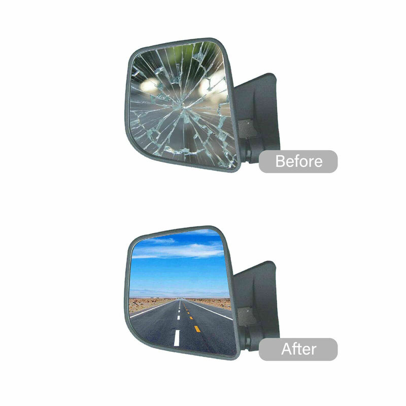 Mirror Glass fit for 2011-2013 Audi A3 2010-2016 Audi A4 2010-2017 Audi A5 QUATTRO 2013-2015 Audi IR S5 2010-2016 Audi S4 2011-2017 Audi S5 Passenger Right Side RH Non Heated Replacement Passenger Side Mirror glass