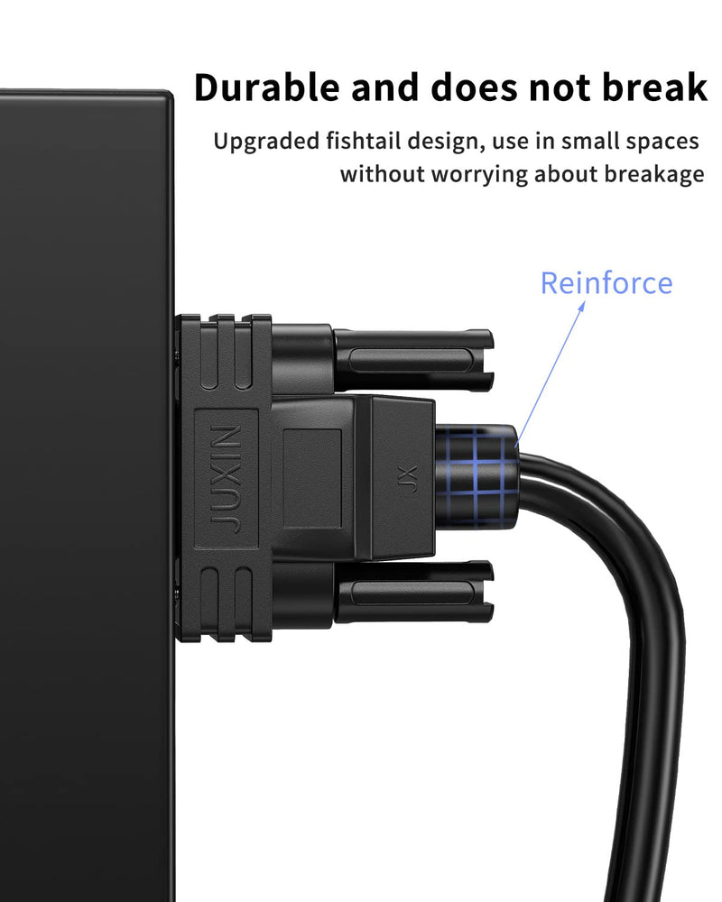 DB9 Extension Cable 9 PIN Female Connector to Bare Wire D-SUB 9-Pin RS232 Serial Cable with Bare Wire End Cable (DB9 Female, 3FT) DB9 female