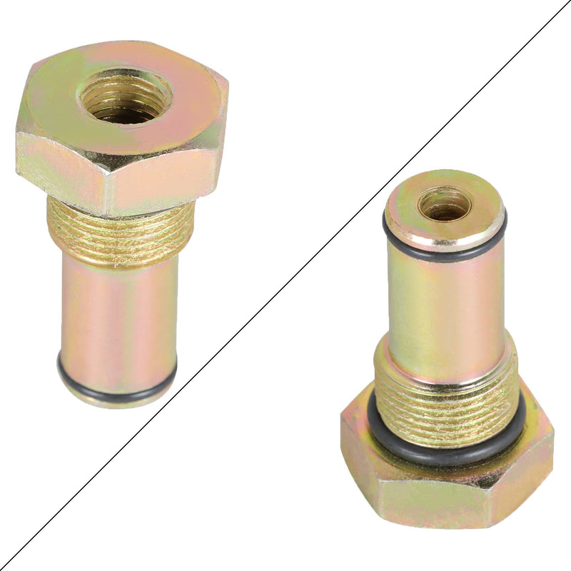 labwork 6.0 High Pressure Oil Pump IPR Valve Air Test Fitting Tool Oil Rail Adapters Leak Test Kit and IPR Valve Socket with Seal Kit Replacement for Ford 6.0L Engine