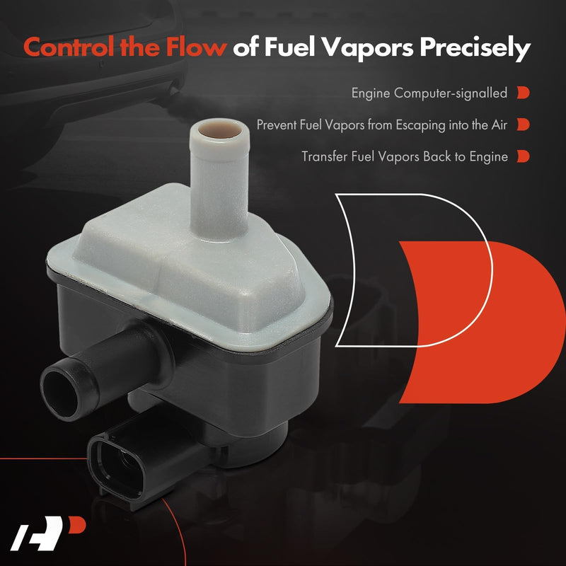 A-Premium Vapor Canister Purge Solenoid Valve Compatible with Toyota Corolla 2014-2019, Corolla iM 2017-2018 & Lexus NX250, NX350h, NX450h+, 2022, LS500, LS500h, 2018-2022, 1.8L, 2.5L, 3.4L, 3.5L